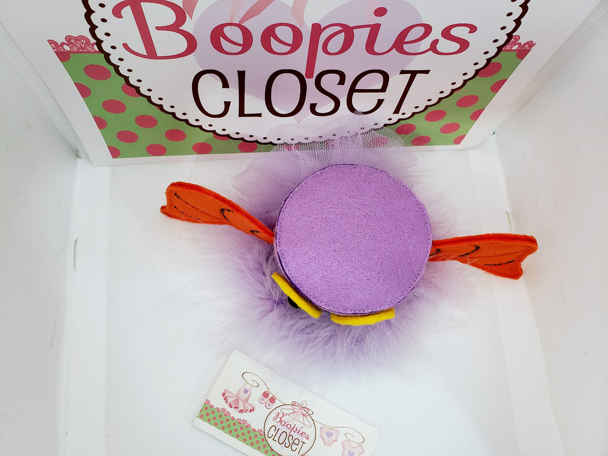 Dragon Horn Mini Top Hat – Lavender Felt Costume Hat for Adults, Kids & Pets, Fantasy Headpiece