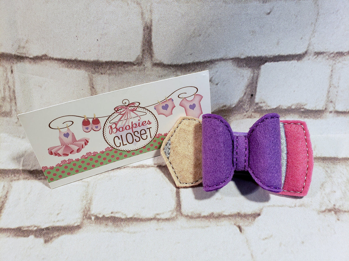 #2 Pencil Hair Bow – Back to School Barrette or Headband for Adults, Kids & Pets
