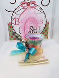 Tie-Dye Stars Mini Top Hat – Colorful Party Derby Hat for Adults, Kids & Pets, Festival Fascinator