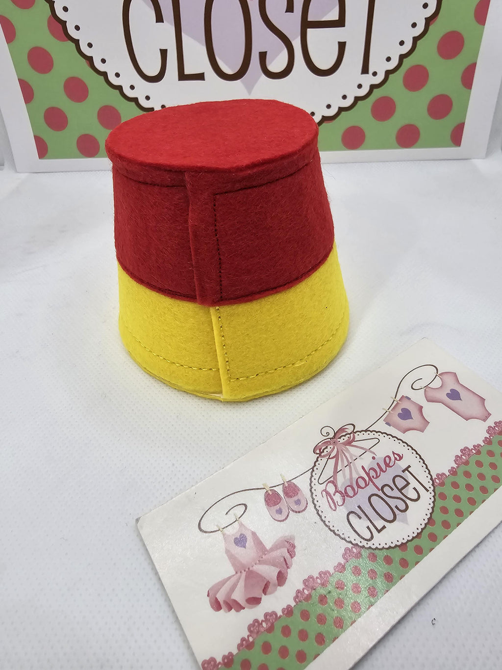 Two-Tone Mini Fez Hat Headband – Moroccan Style Costume Accessory for Adults & Kids
