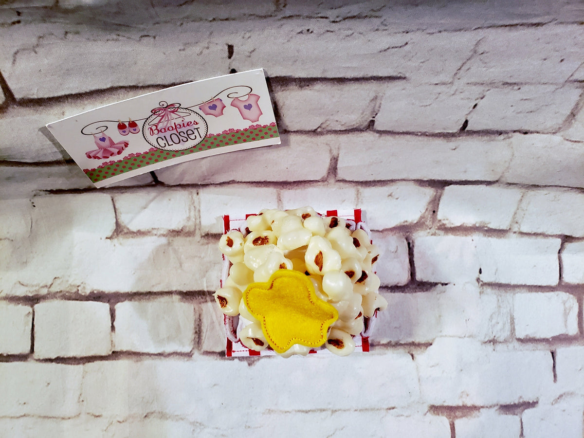Popcorn Box Mini Top Hat – Circus & Movie Theme Novelty Fascinator for Adults & Kids