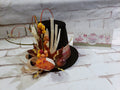 Pilgrim Mini Flat Top Hat – Thanksgiving Costume Hat for Adults, Kids & Pets, Holiday Decor Hat