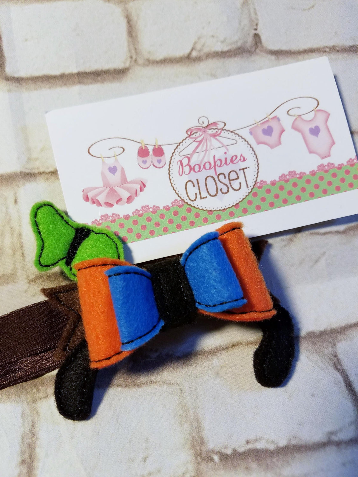 Funny Dog 3D Felt Bow Headband – Cute Pet Hair Accessory, Dog Costume Bow for Photos & Parties