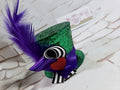 Custom Sparkle Mad Hatter Mini Top Hat – Alice in Wonderland Fascinator for Adults & Kids