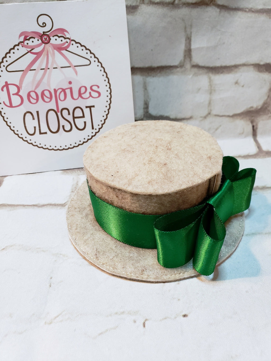 Barbershop Quartet Mini Skimmer Hat – Felt Hat with Ribbon for Adults, Kids & Pets, Vintage Costume