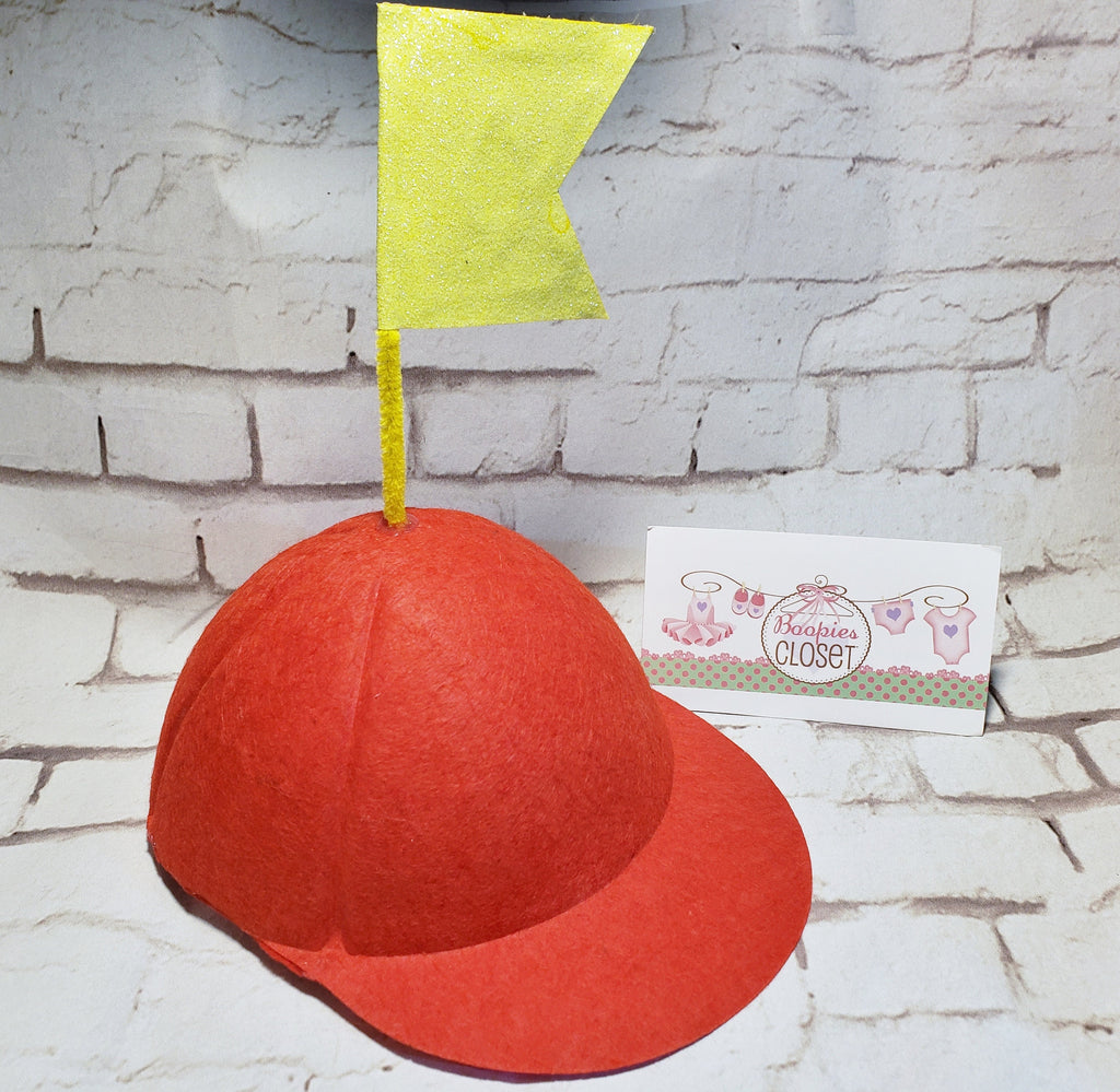 Baseball Mini Cap Headband – Embroidered Felt Ball Cap for Adults, Kids & Pets, Sports Hair Accessory