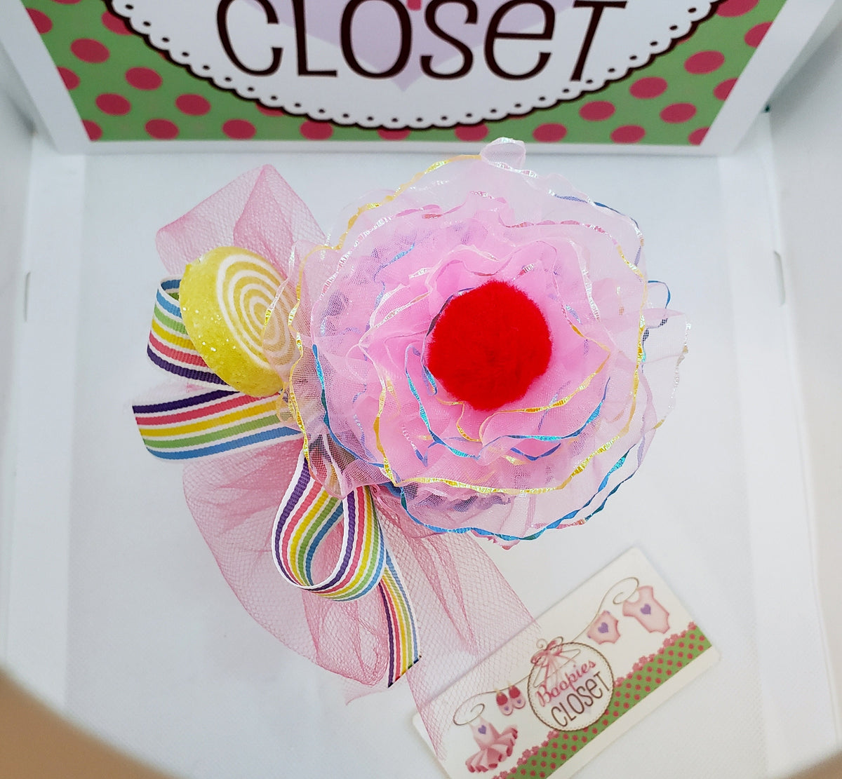 Cupcake Mini Fascinator Hat – Birthday Party Novelty Headwear for Women, Girls & Kids