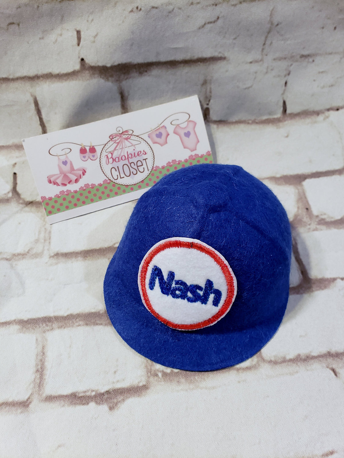 Baseball Mini Cap Headband – Embroidered Felt Ball Cap for Adults, Kids & Pets, Sports Hair Accessory