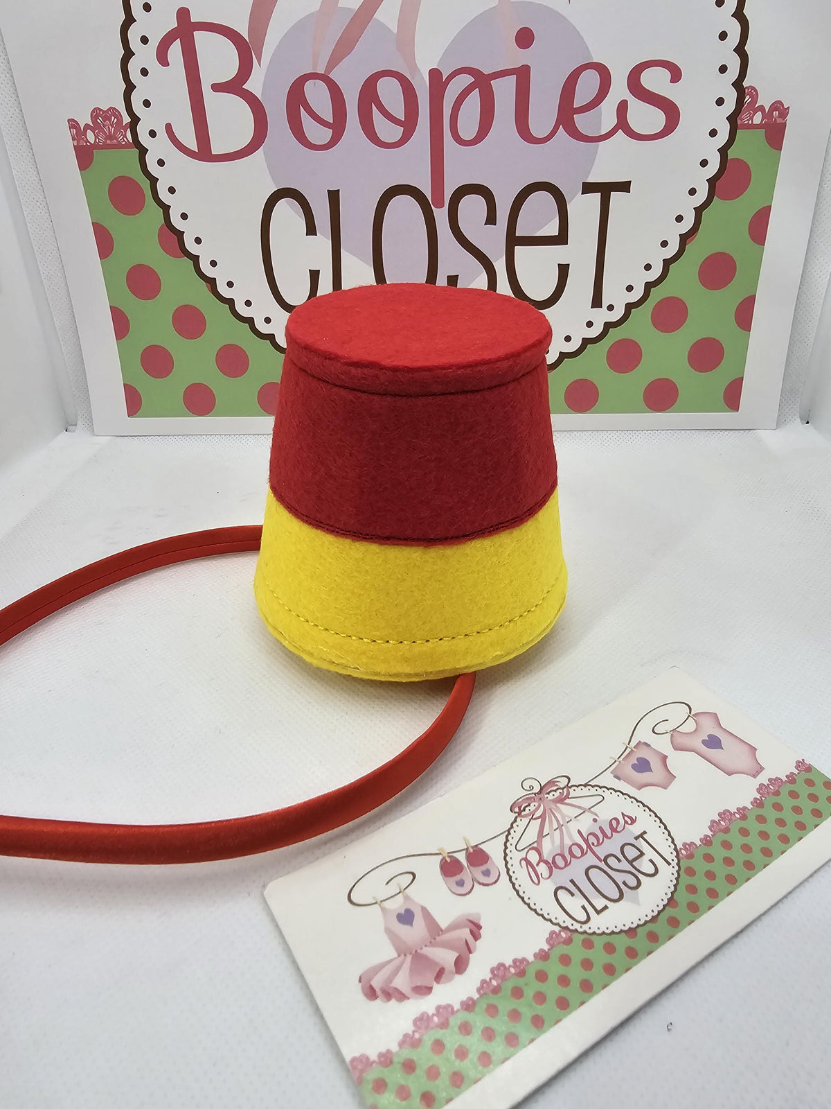 Two-Tone Mini Fez Hat Headband – Moroccan Style Costume Accessory for Adults & Kids