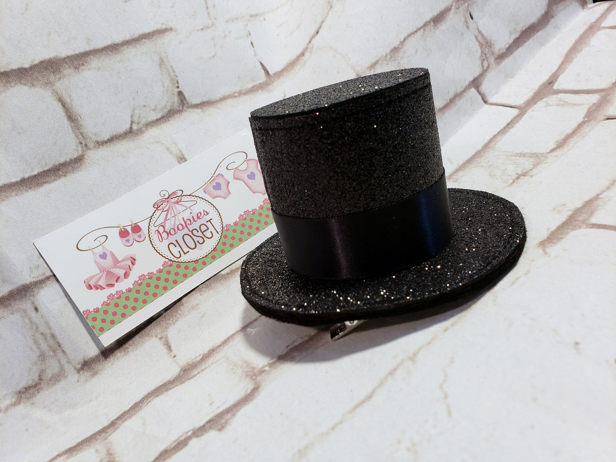Sparkle Mini Top Hat – Customizable Party Costume Headband for Adults, Kids & Pets