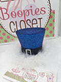 Sparkle Elf Mini Top Hat – Holiday Marabou Fur Headband for Adults, Kids & Pets, Christmas Hat