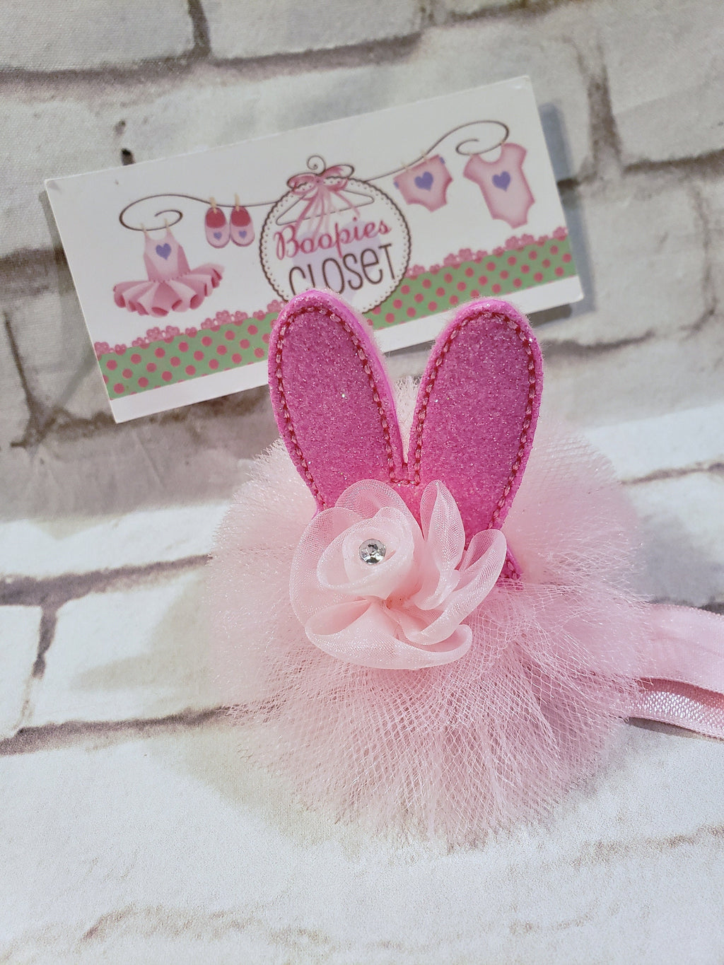 Sparkle Bunny Fascinator – Easter Rabbit Tulle Mini Hat Headband for Women & Girls