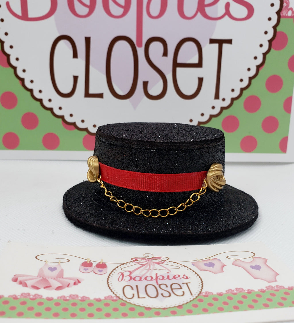Sparkle Foam Mini Top Hat – Flamenco Dancer & Circus Ringmaster Costume Hat for Adults & Kids