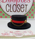 Sparkle Foam Mini Top Hat – Flamenco Dancer & Circus Ringmaster Costume Hat for Adults & Kids