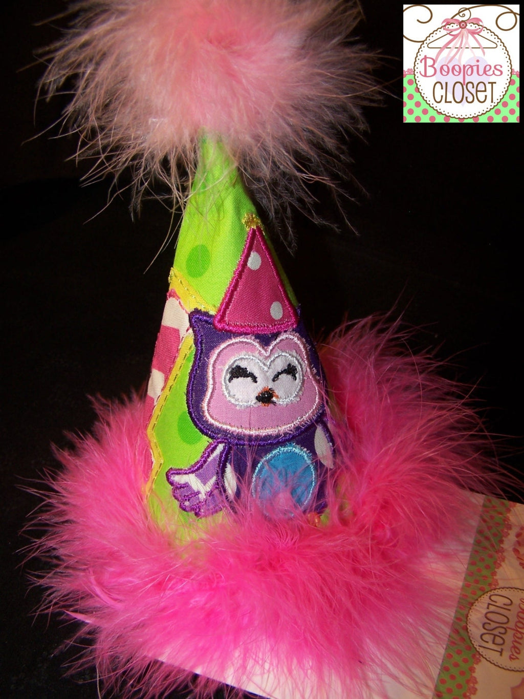 Custom Personalized Birthday Hat – Cone Party Hat for Kids, Babies & Pets, First Birthday Photo Prop