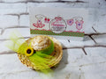 Sunflower Mini Straw Hat Barrette – Cute Hair Clip for Girls & Pets, Summer Hair Accessory