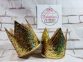 Mini Sparkle Gold Crown – Newborn Baby Photo Prop, Princess Costume Headpiece for Girls