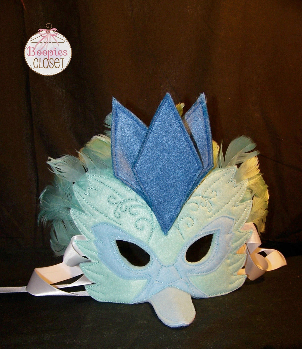 Custom Bird Mask – Exotic Firebird Steampunk Cosplay Mask for Adults & Kids, Personalized Costume