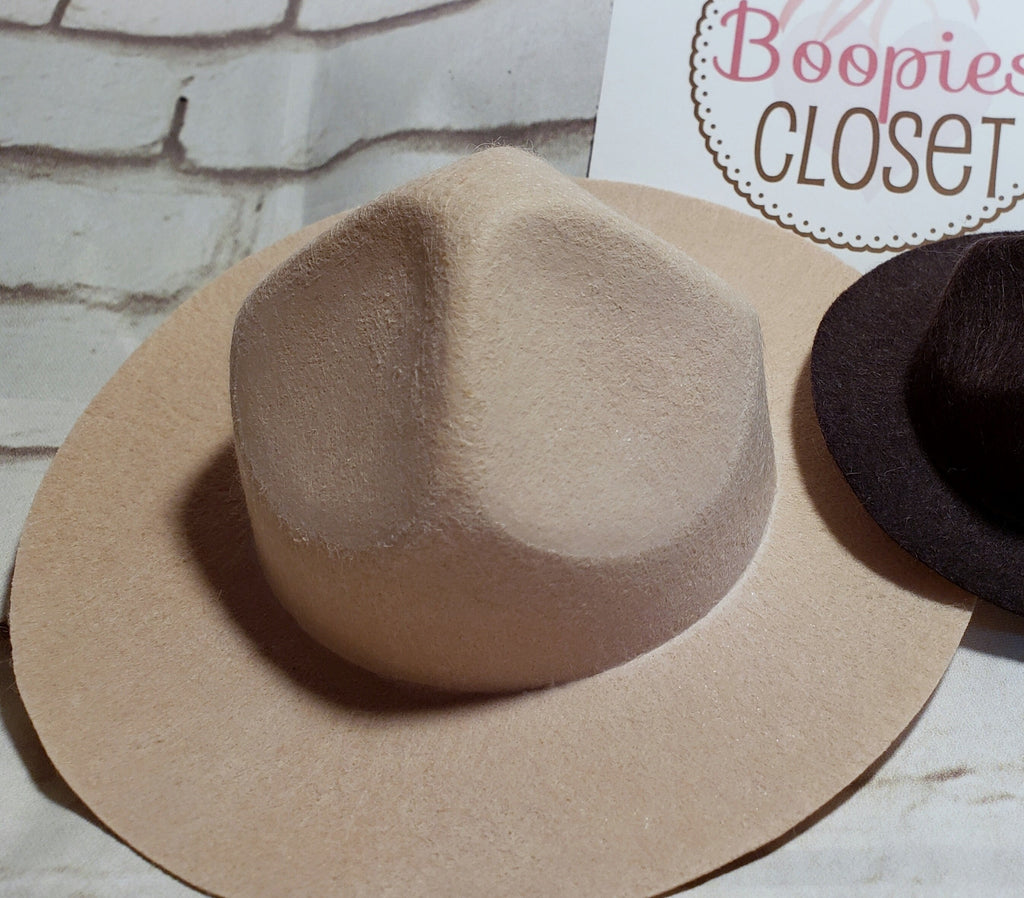 Park Ranger Mini Hat – Embroidered Costume Headpiece for Adults, Kids & Pets, Ranger Dress-Up