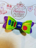 Astronaut Spaceman 3D Felt Bow – Space Costume Hair Clip or Headband for Kids & Babies