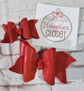 Sparkle Felt 3D Hair Bow – Barrette or Headband for Girls & Kids, Glitter Party Hair Accessory