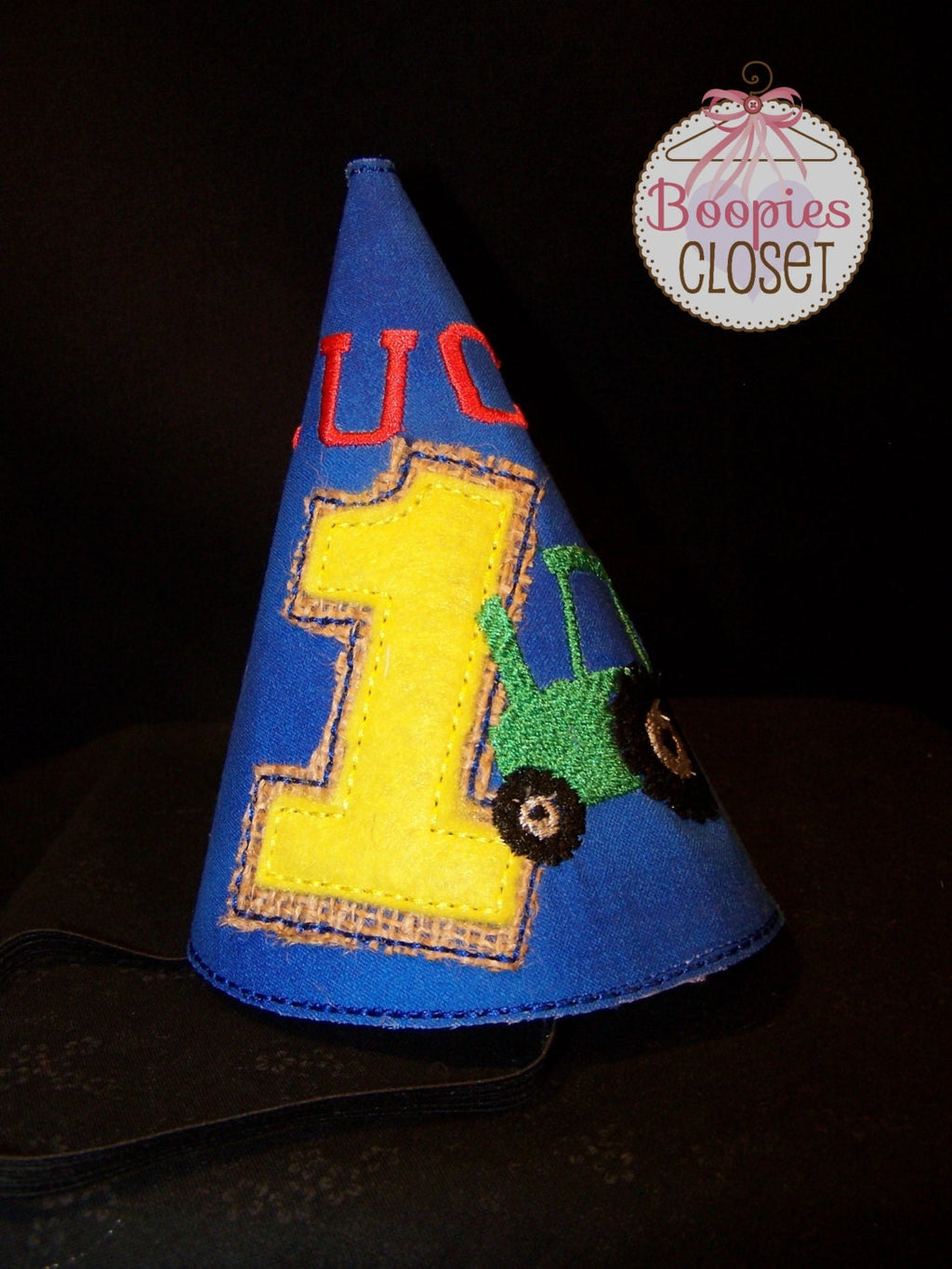 Custom Personalized Birthday Hat – Cone Party Hat for Kids, Babies & Pets, First Birthday Photo Prop