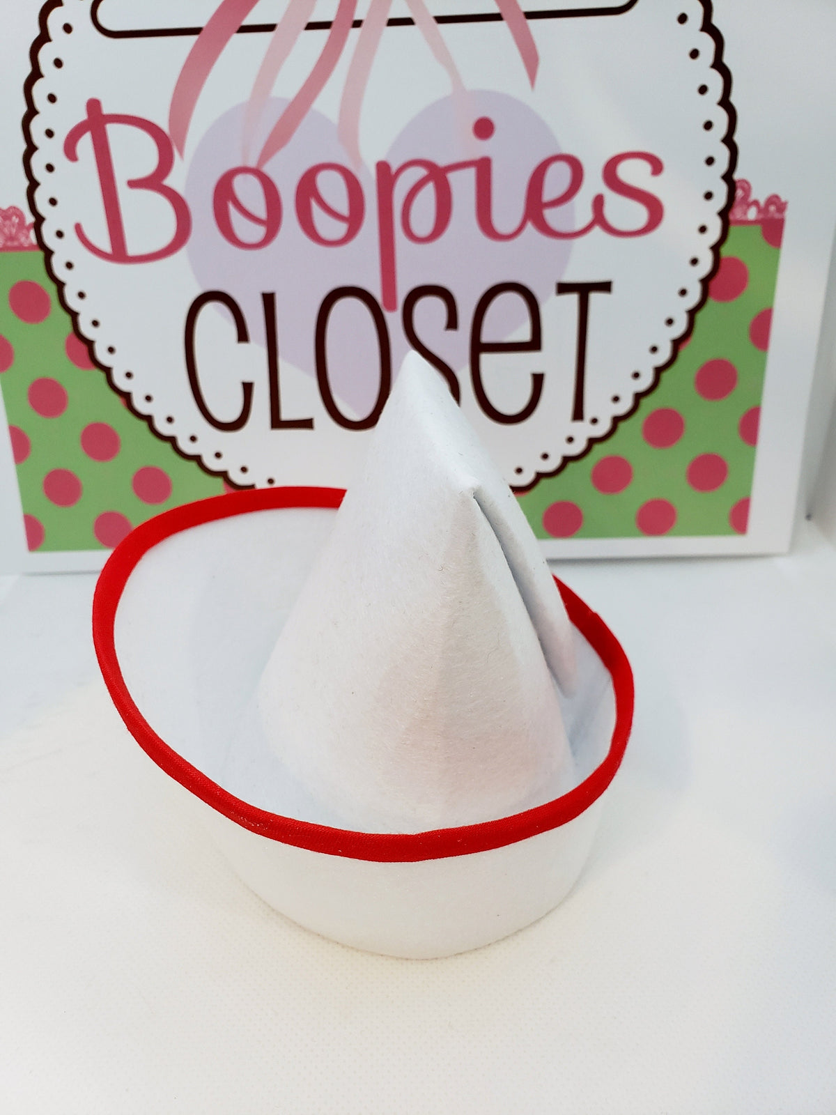 Nurse Mini Hat with Hippo Ears – Customizable Costume Headpiece for Adults, Kids & Pets