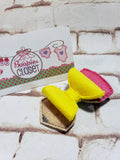 #2 Pencil Hair Bow – Back to School Barrette or Headband for Adults, Kids & Pets