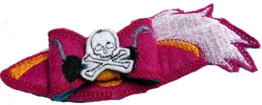 Neverland Fairy Princess 3D Bow – Peter Pan Inspired Headband or Hair Clip for Girls & Kids