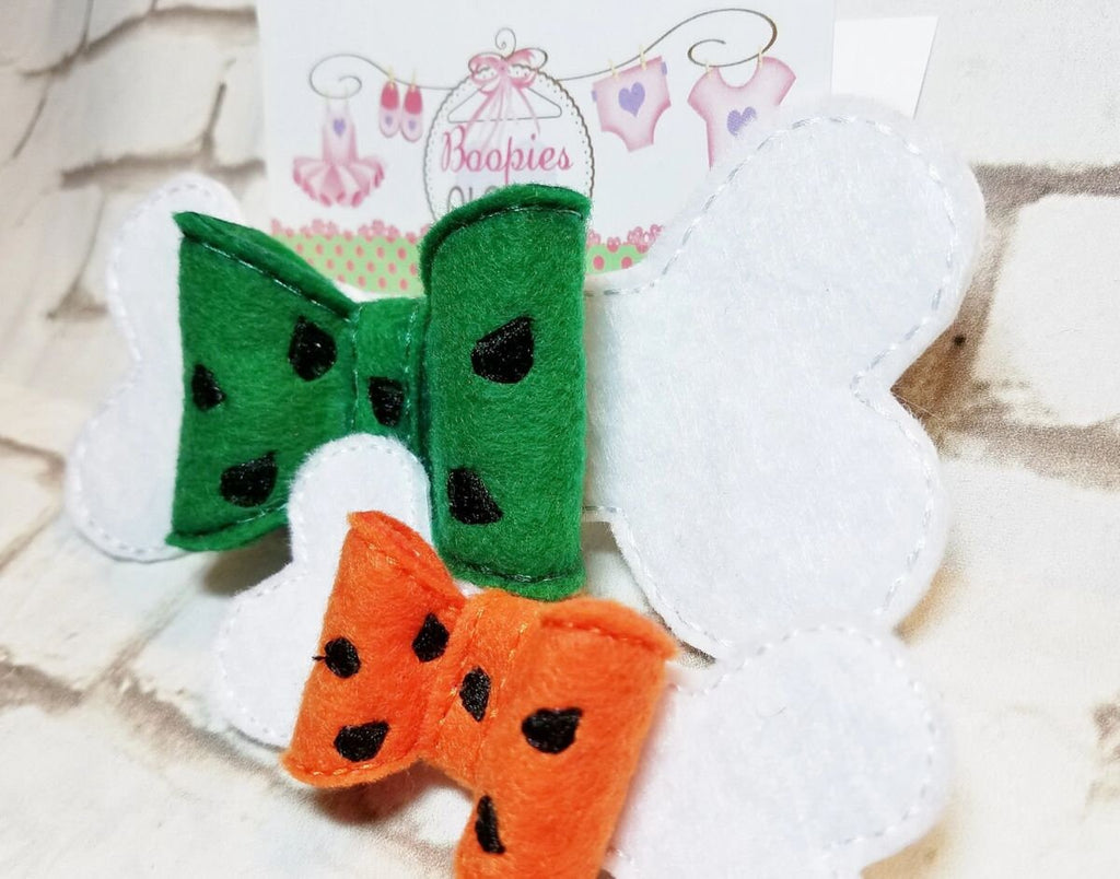 Stone Age Bone 3D Embroidered Bow – Prehistoric Costume Headband for Kids & Pets