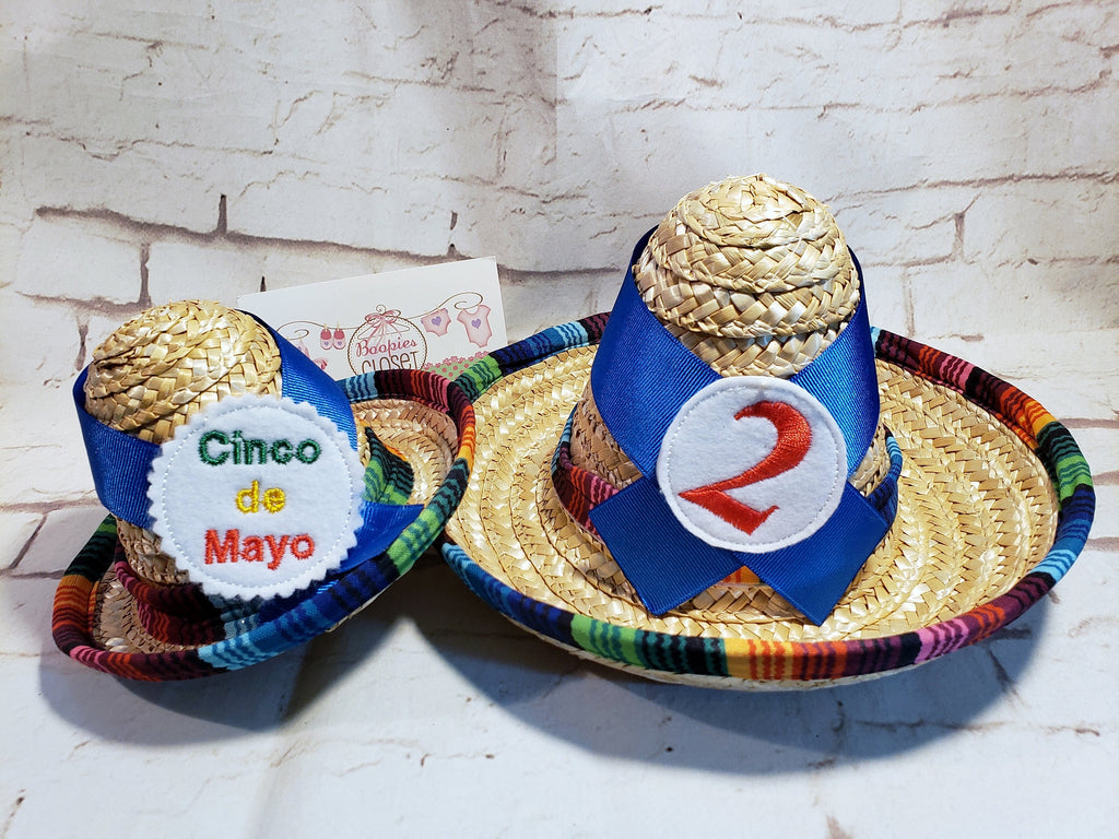 Mini Sombrero Hat Headband – Cinco de Mayo & Birthday Party Costume Hat for Adults & Kids