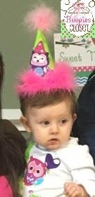 Custom Personalized Birthday Hat – Cone Party Hat for Kids, Babies & Pets, First Birthday Photo Prop