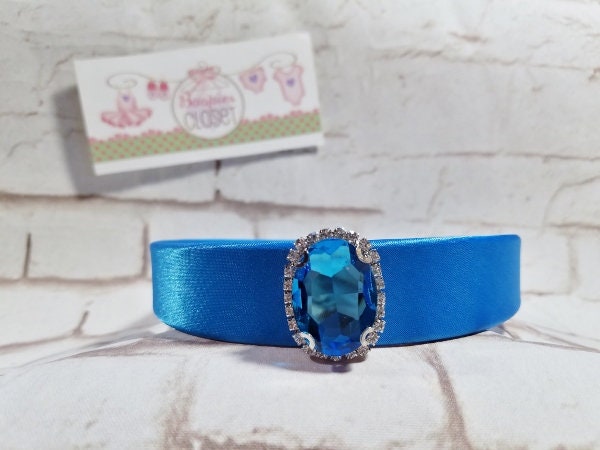 Turquoise Jeweled Headband – Arabian Nights Style Hair Accessory for Women & Girls, Genie Costume