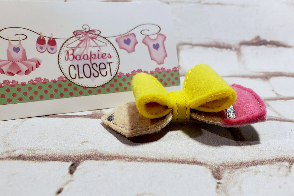 #2 Pencil Hair Bow – Back to School Barrette or Headband for Adults, Kids & Pets