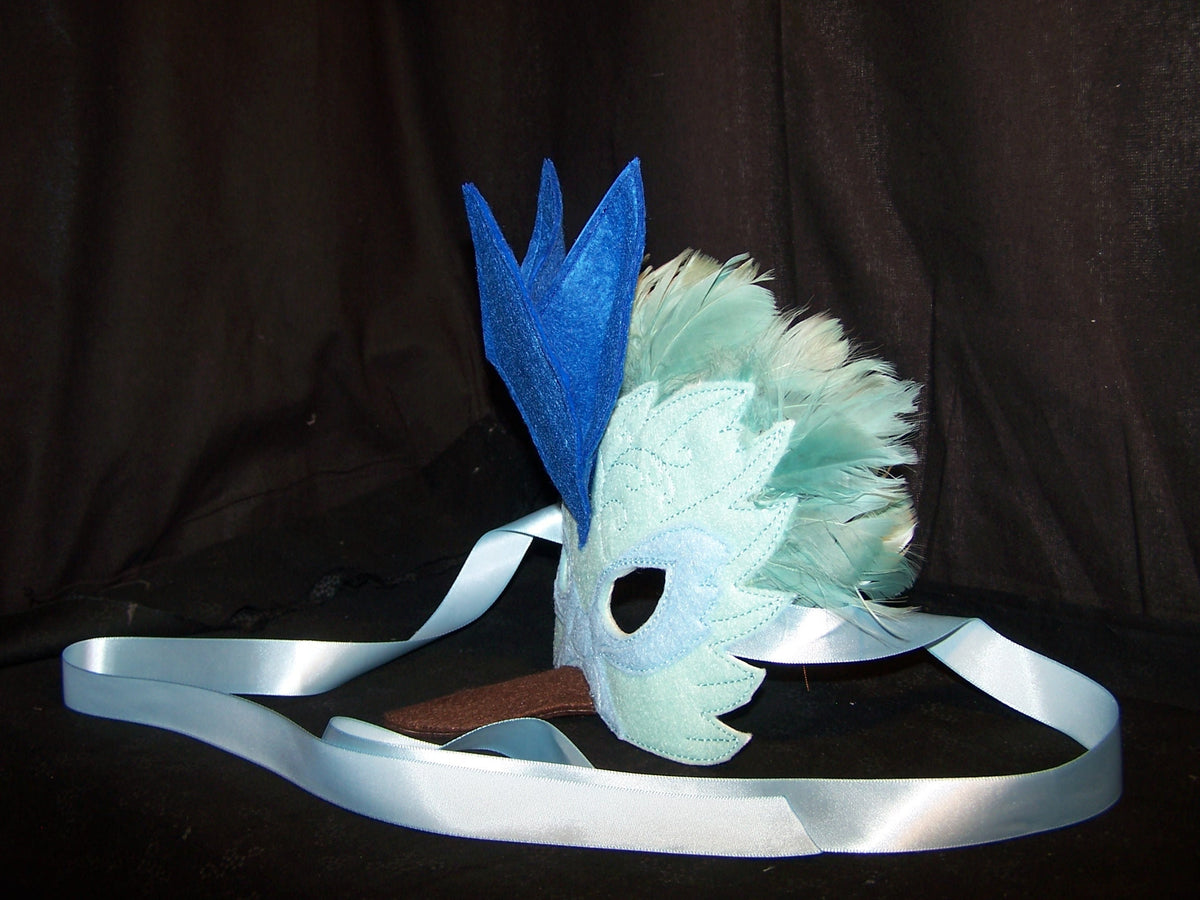Custom Bird Mask – Exotic Firebird Steampunk Cosplay Mask for Adults & Kids, Personalized Costume