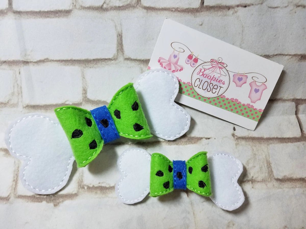 Stone Age Bone 3D Embroidered Bow – Prehistoric Costume Headband for Kids & Pets
