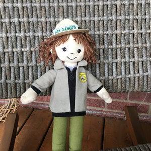 Park Ranger Mini Hat – Embroidered Costume Headpiece for Adults, Kids & Pets, Ranger Dress-Up