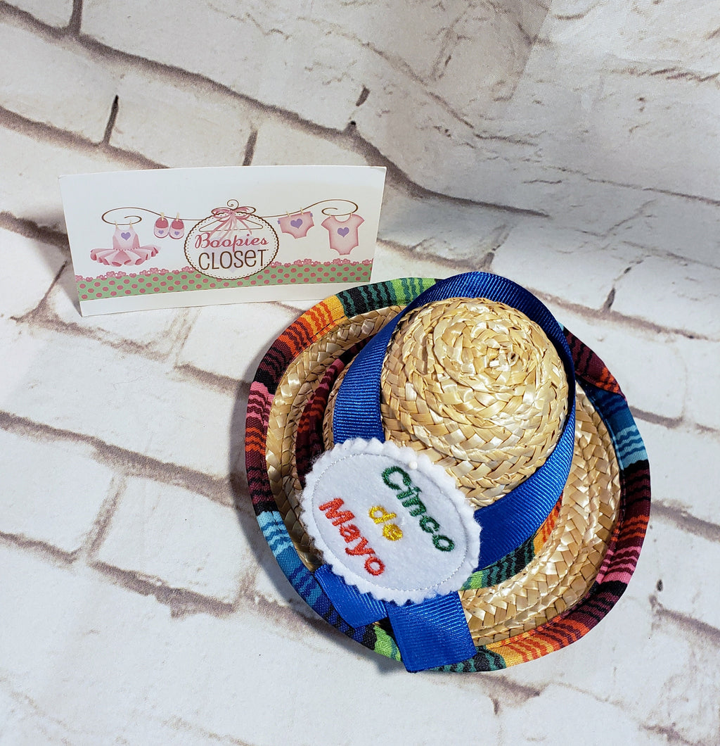 Mini Sombrero Hat Headband – Cinco de Mayo & Birthday Party Costume Hat for Adults & Kids