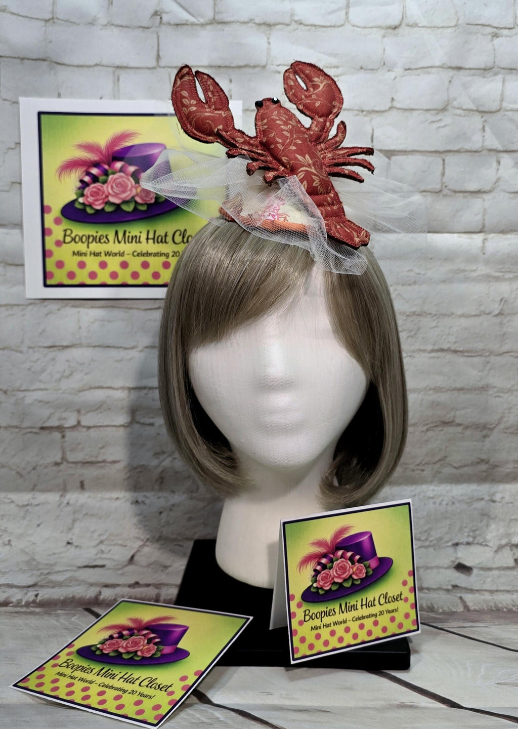 Whimsically Fun Lobster Boil Fascinator for Adults & Children