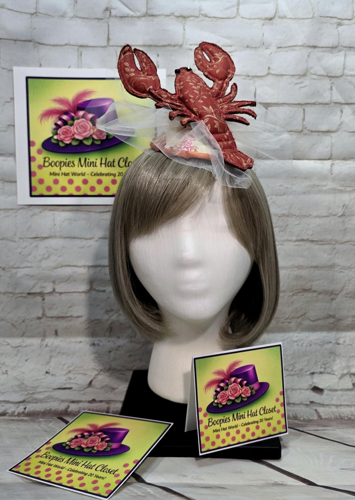 Whimsically Fun Lobster Boil Fascinator for Adults & Children