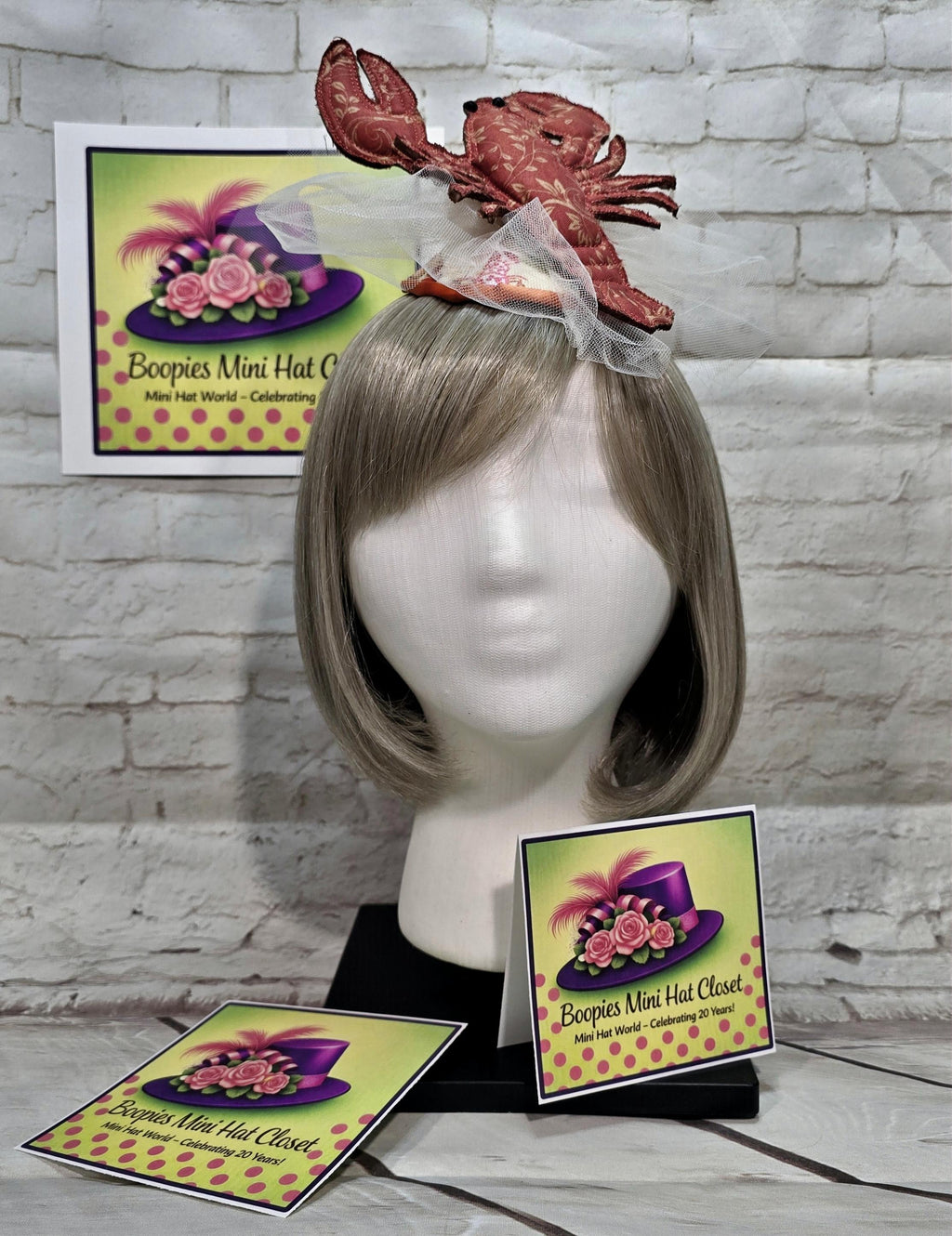Whimsically Fun Lobster Boil Fascinator for Adults & Children