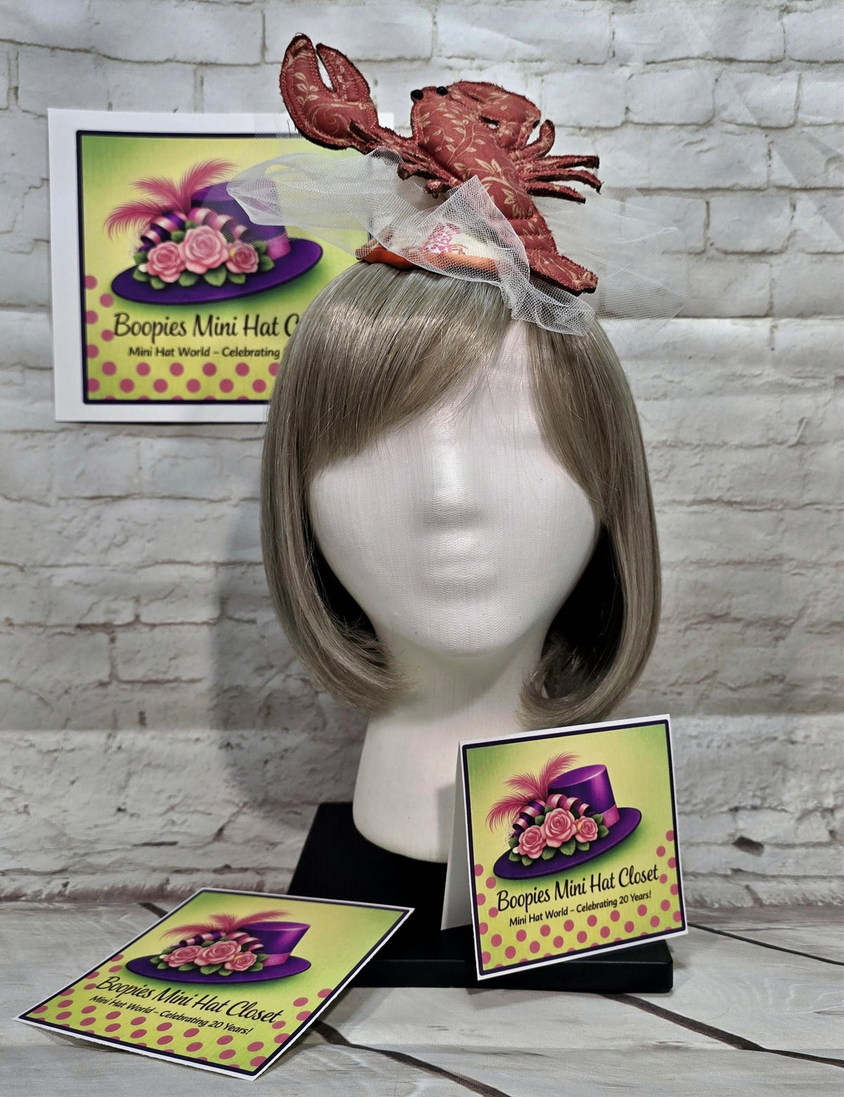 Whimsically Fun Lobster Boil Fascinator for Adults & Children