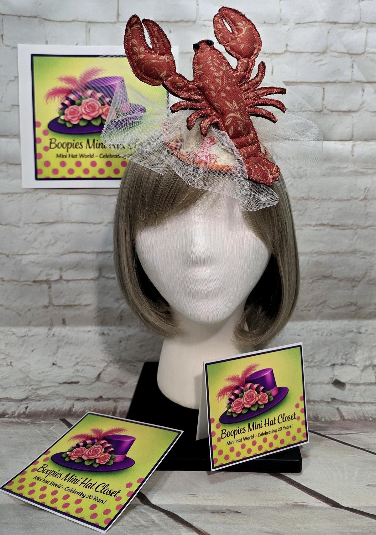 Whimsically Fun Lobster Boil Fascinator for Adults & Children