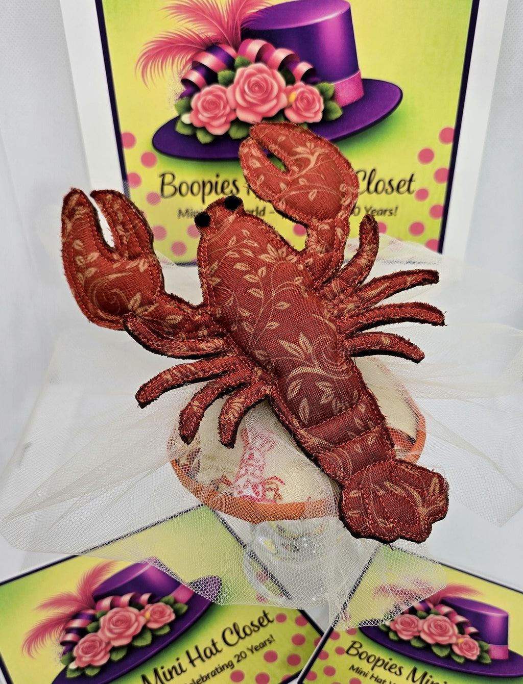Whimsically Fun Lobster Boil Fascinator for Adults & Children
