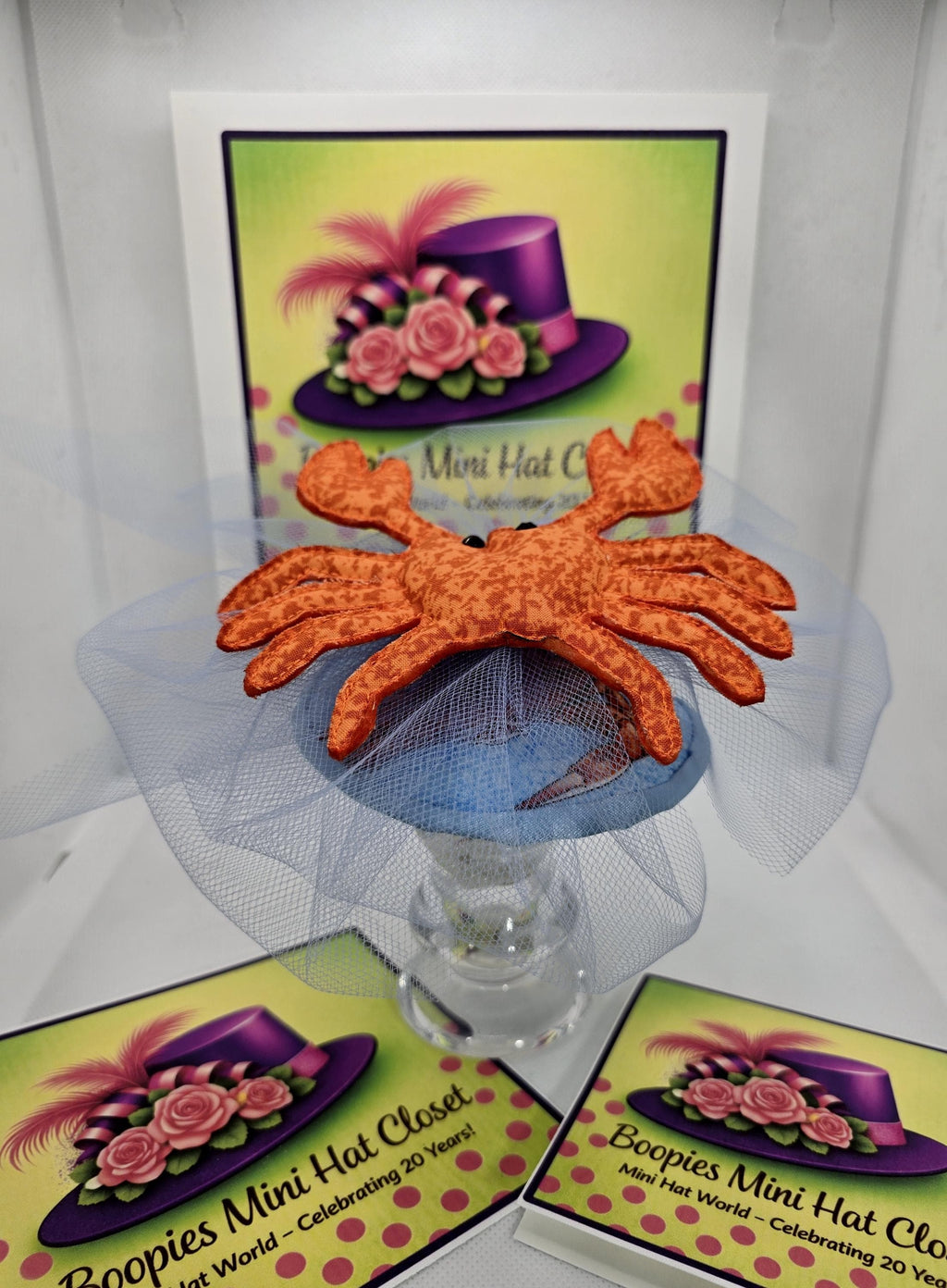 Whimsically Fun Crab Fascinator for Adults & Children