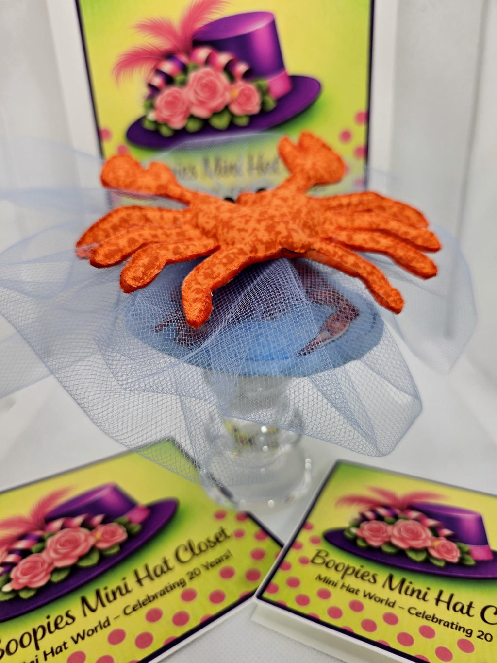 Whimsically Fun Crab Fascinator for Adults & Children