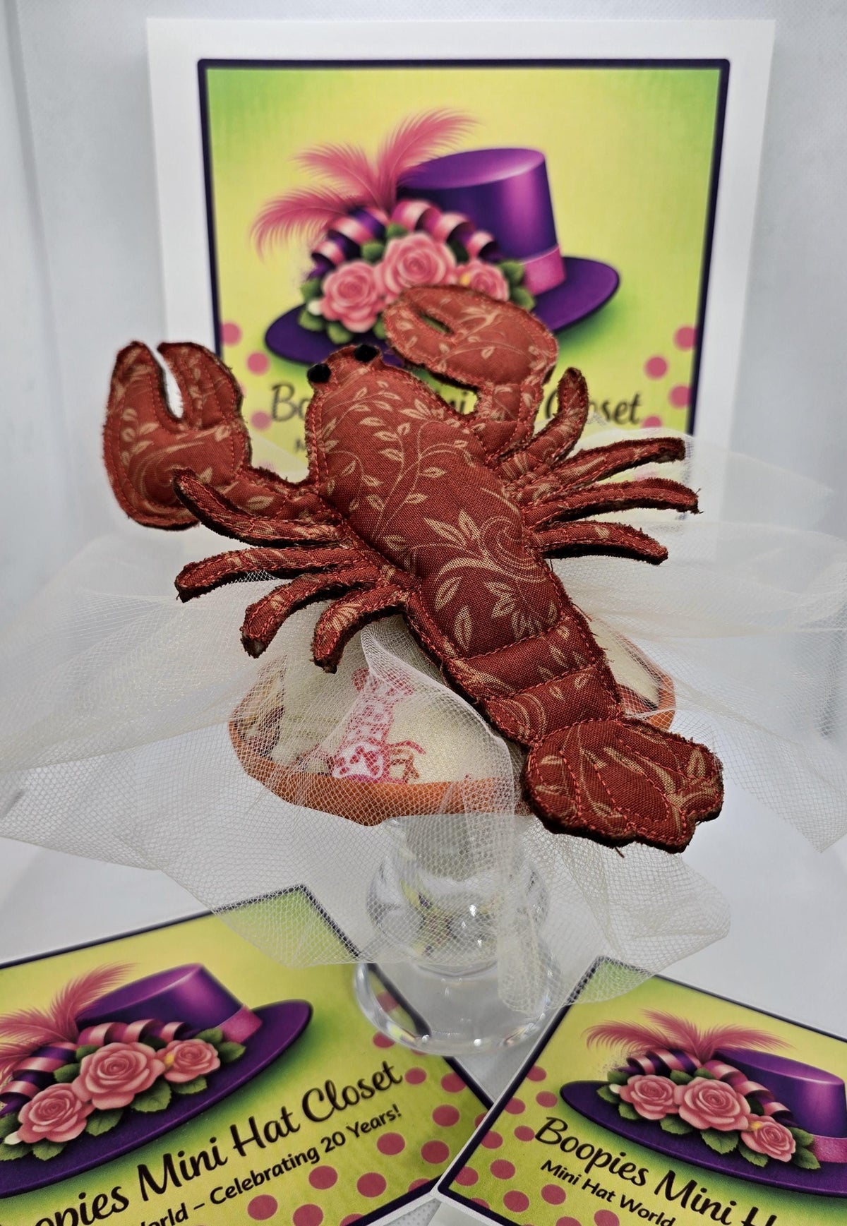 Whimsically Fun Lobster Boil Fascinator for Adults & Children