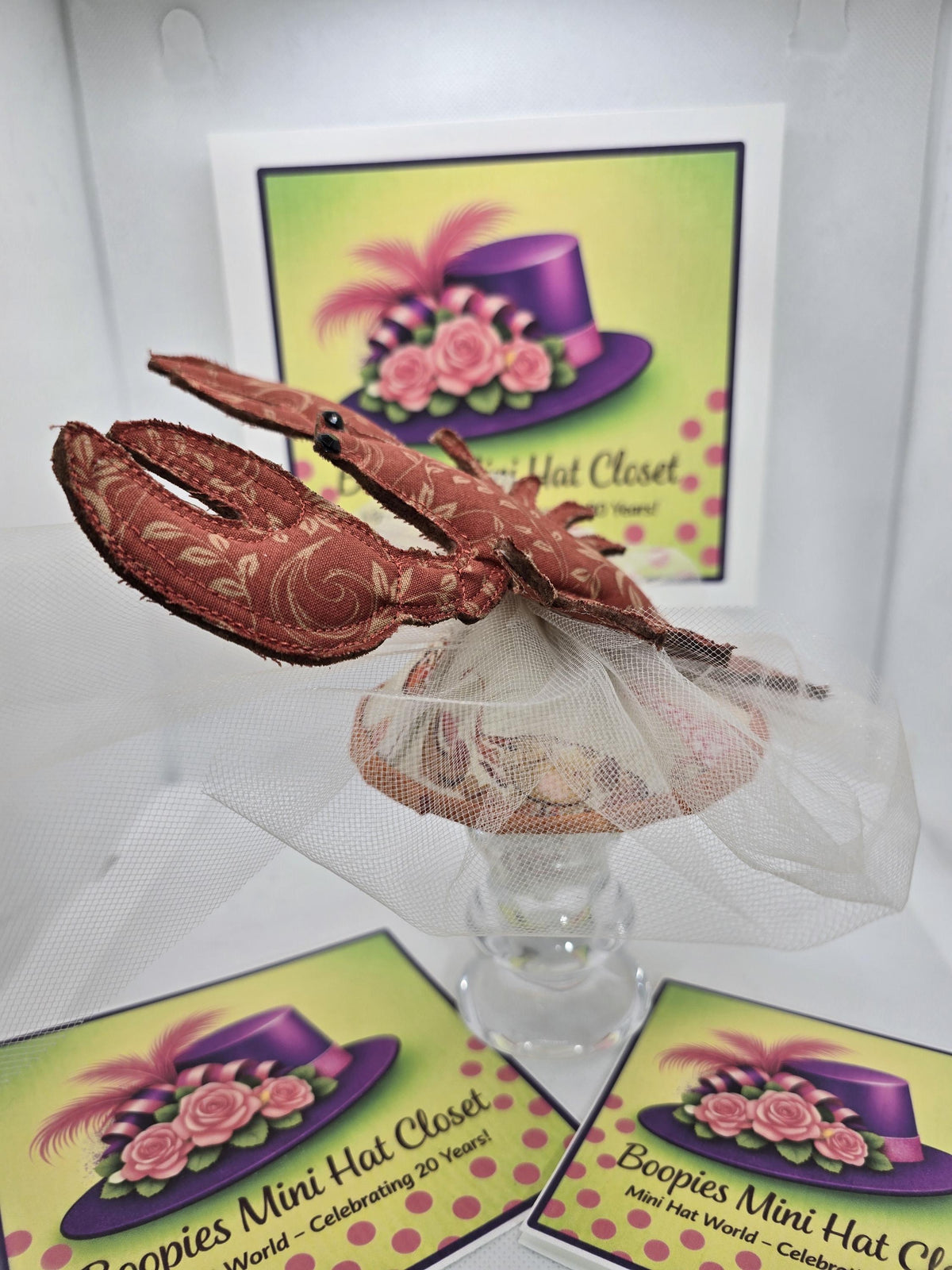 Whimsically Fun Lobster Boil Fascinator for Adults & Children