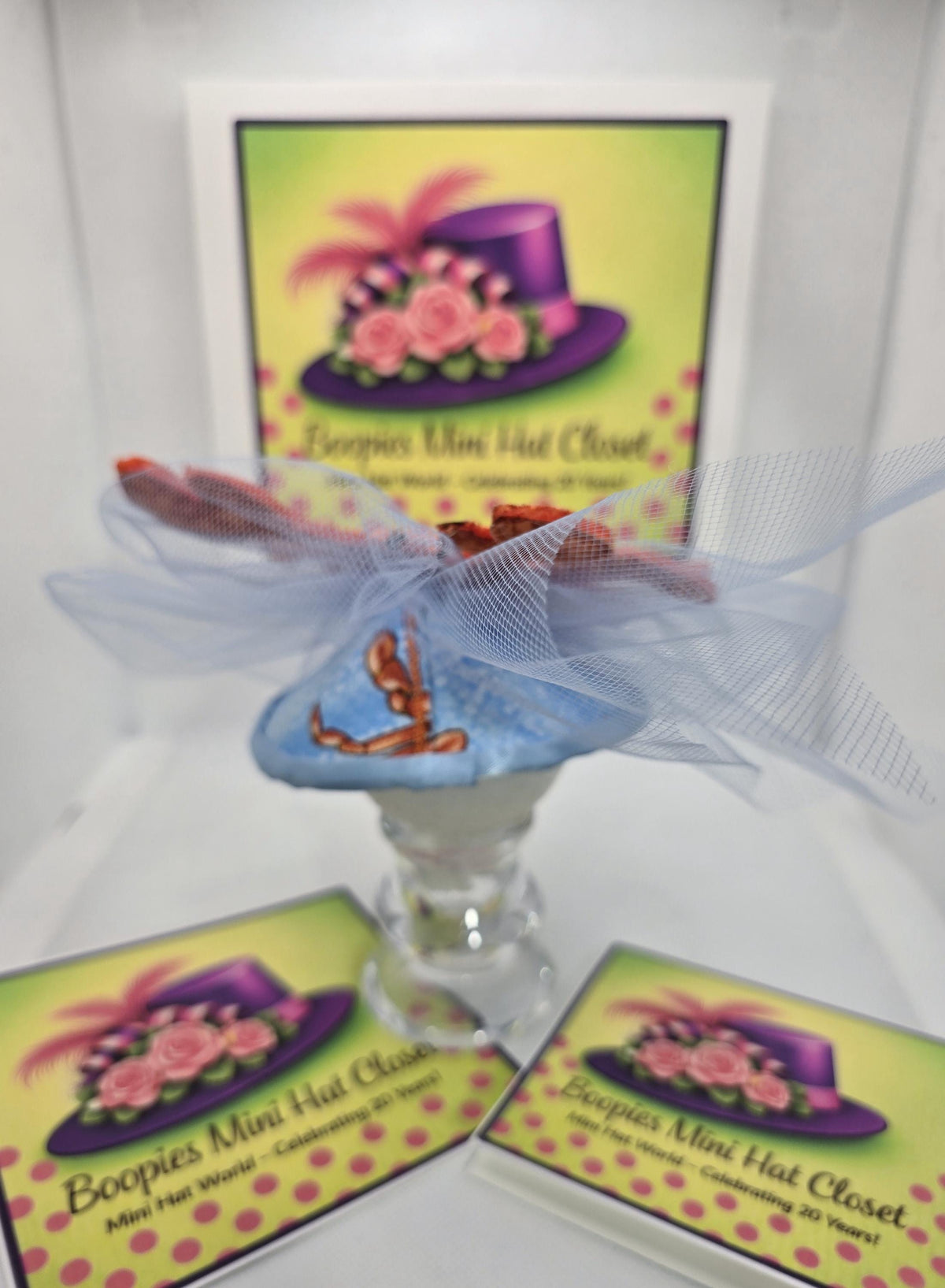Whimsically Fun Crab Fascinator for Adults & Children